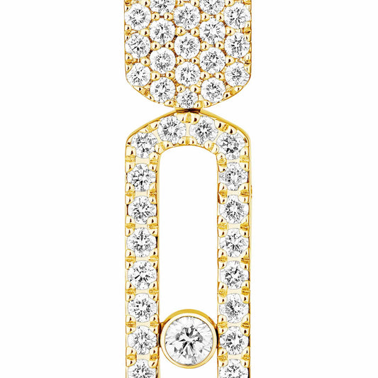 Imperial Move Ohrhänger, Gelbgold • Diamant von Messika (13930-YG)