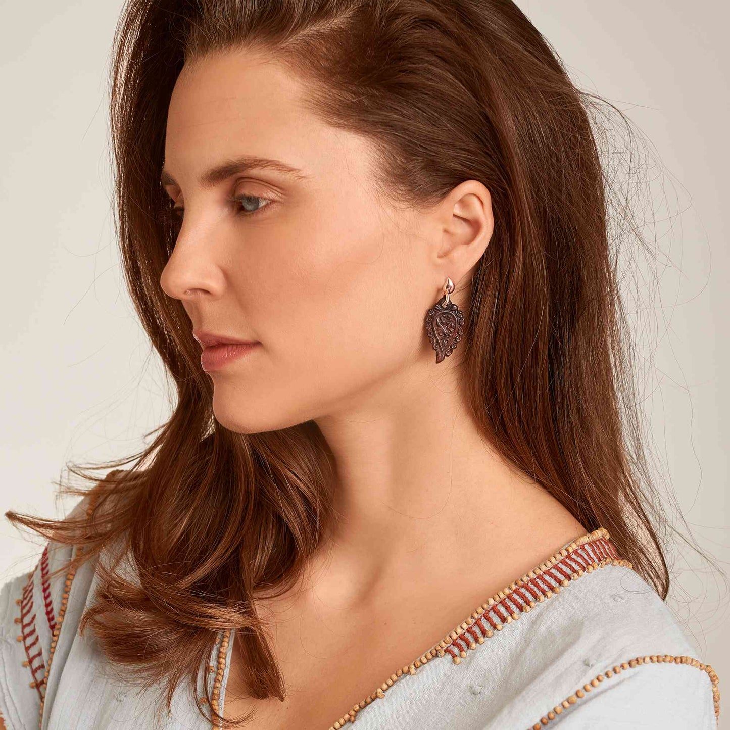 INDIA Ohrringe, Roségold von Tamara Comolli (E-IND-SW-rg) INDIA Ohrringe, Roségold von Tamara Comolli (E-IND-SW-rg)