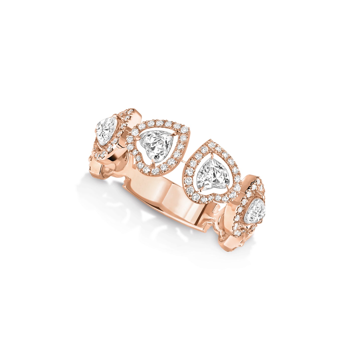 Joy Coeur Multi Diamant-Ehering, Roségold • Diamant von Messika (12471-PG)