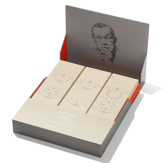 Junghans - Max Bill Edition Set 60, Leder • Quarz von Junghans (27/4109.00)