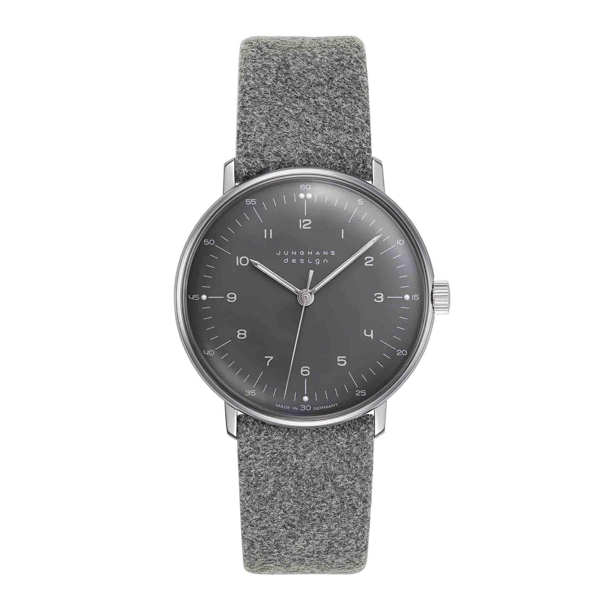 Junghans - Max Bill Handaufzug, Edelstahl von Junghans (027/3602.00)