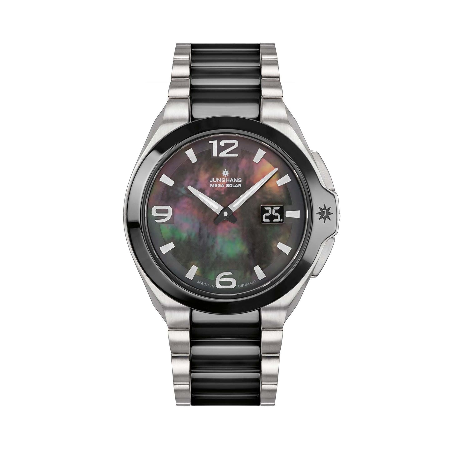 Junghans - Spektrum Damen, Bicolor-Gold • Perlmutt von Junghans (015/1500.44)