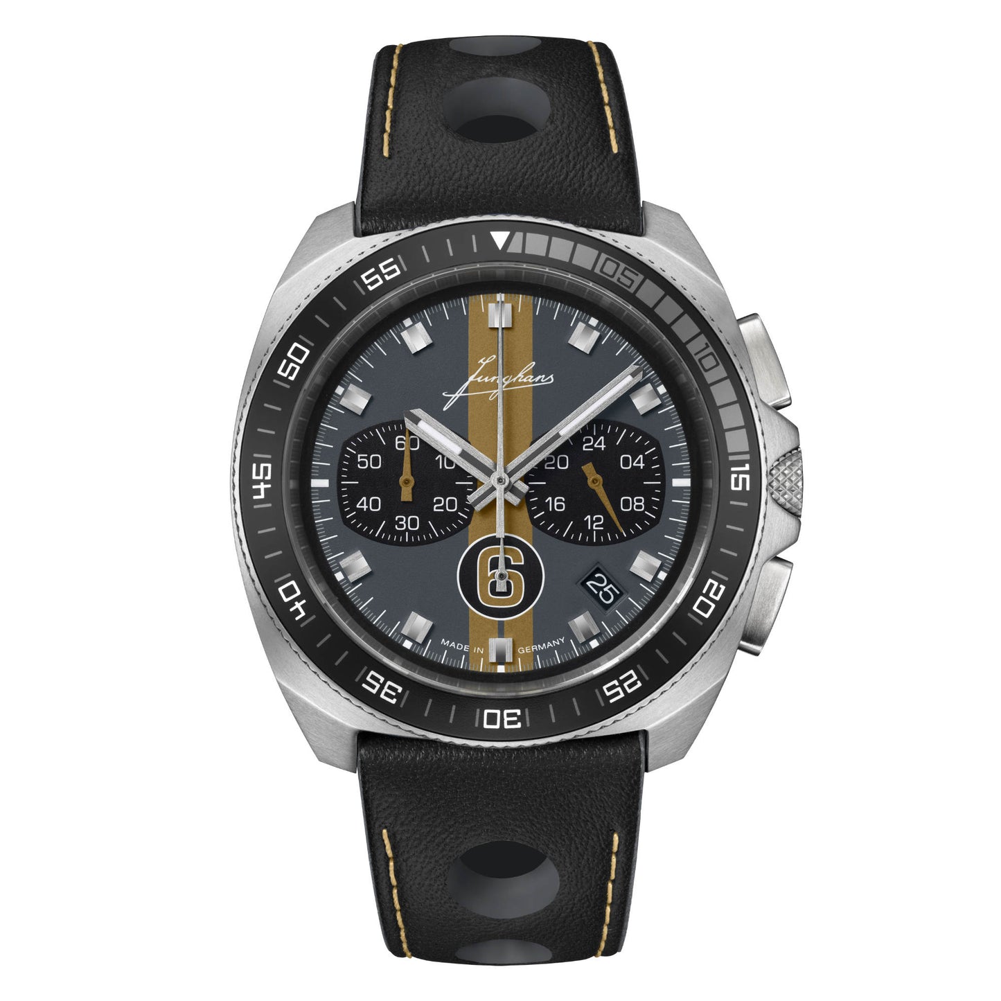 1972 Chronoscope Sports Edition 2025, Edelstahl von Junghans (41/4578.00)