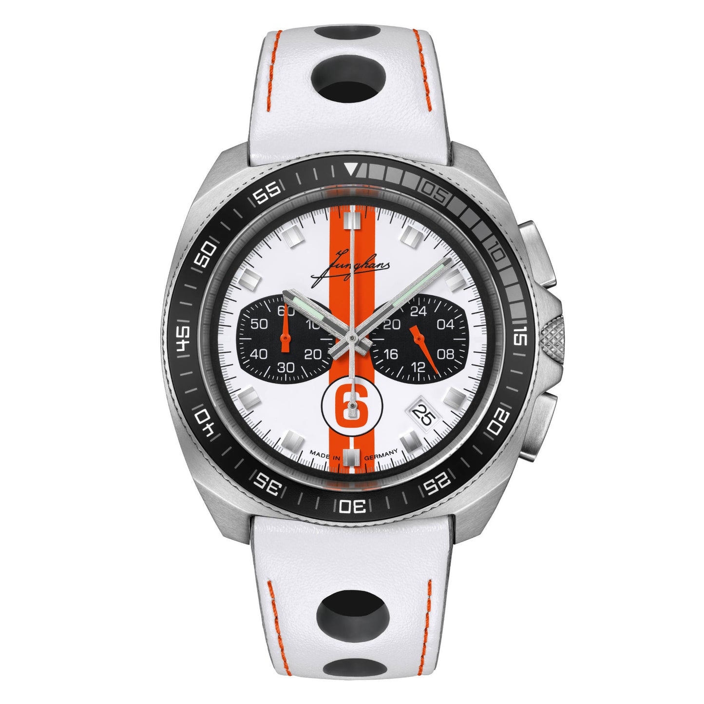 1972 Chronoscope Sports Edition 2025, Leder von Junghans (41/4579.00)