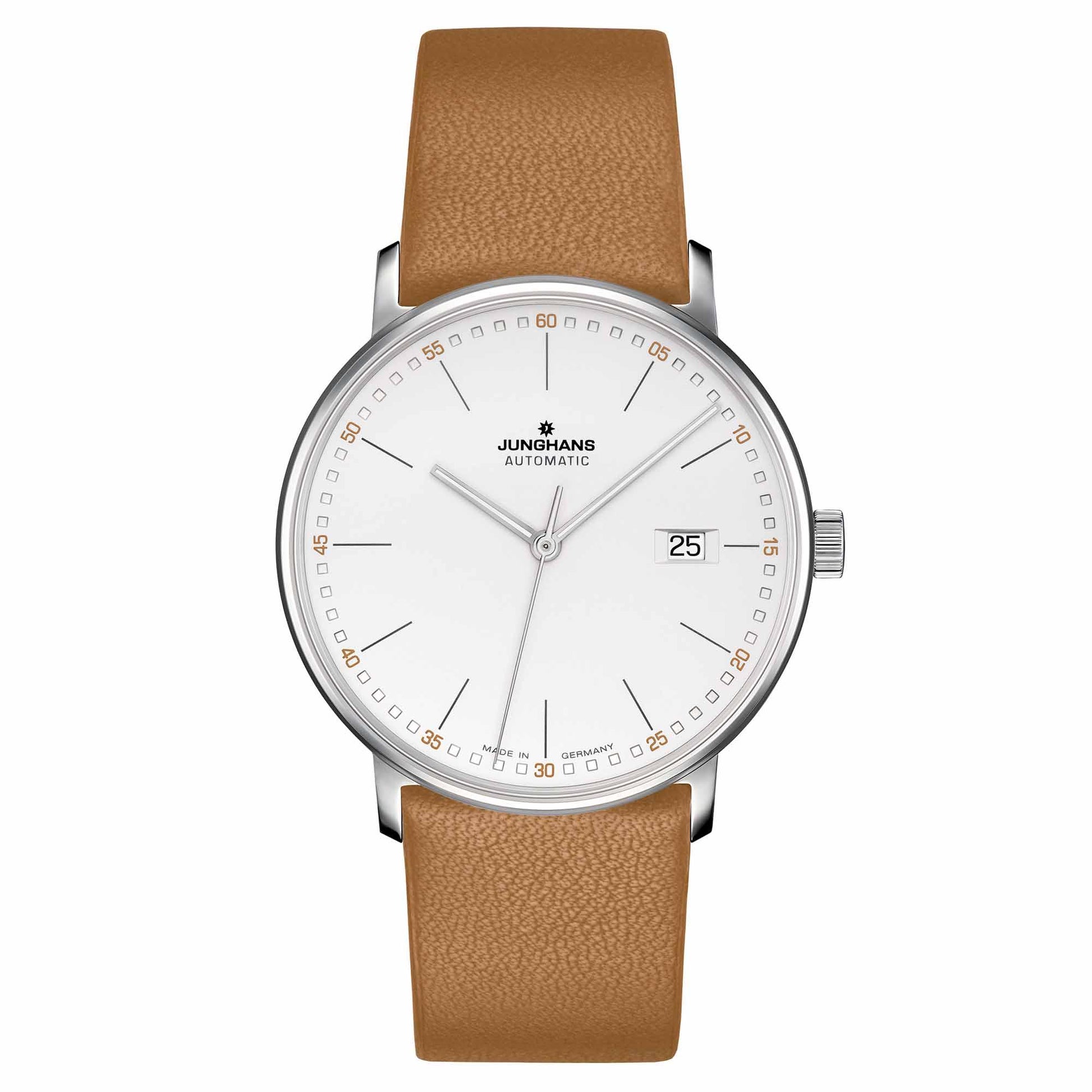 Junghans - FORM A, Leder von Junghans (027/4734.00)