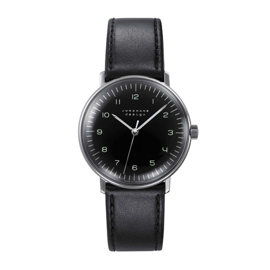 Junghans - max bill Handaufzug, Leder von Junghans (027/3702.00)