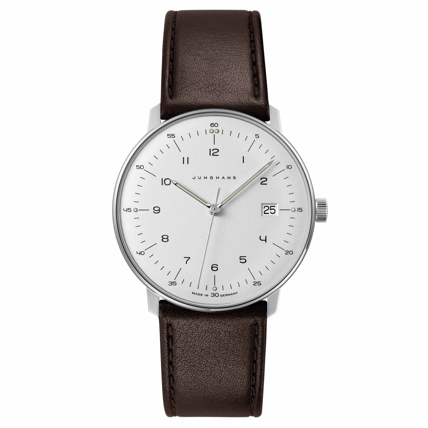 Junghans - Max Bill Quarz, Leder von Junghans (041/4461.00)