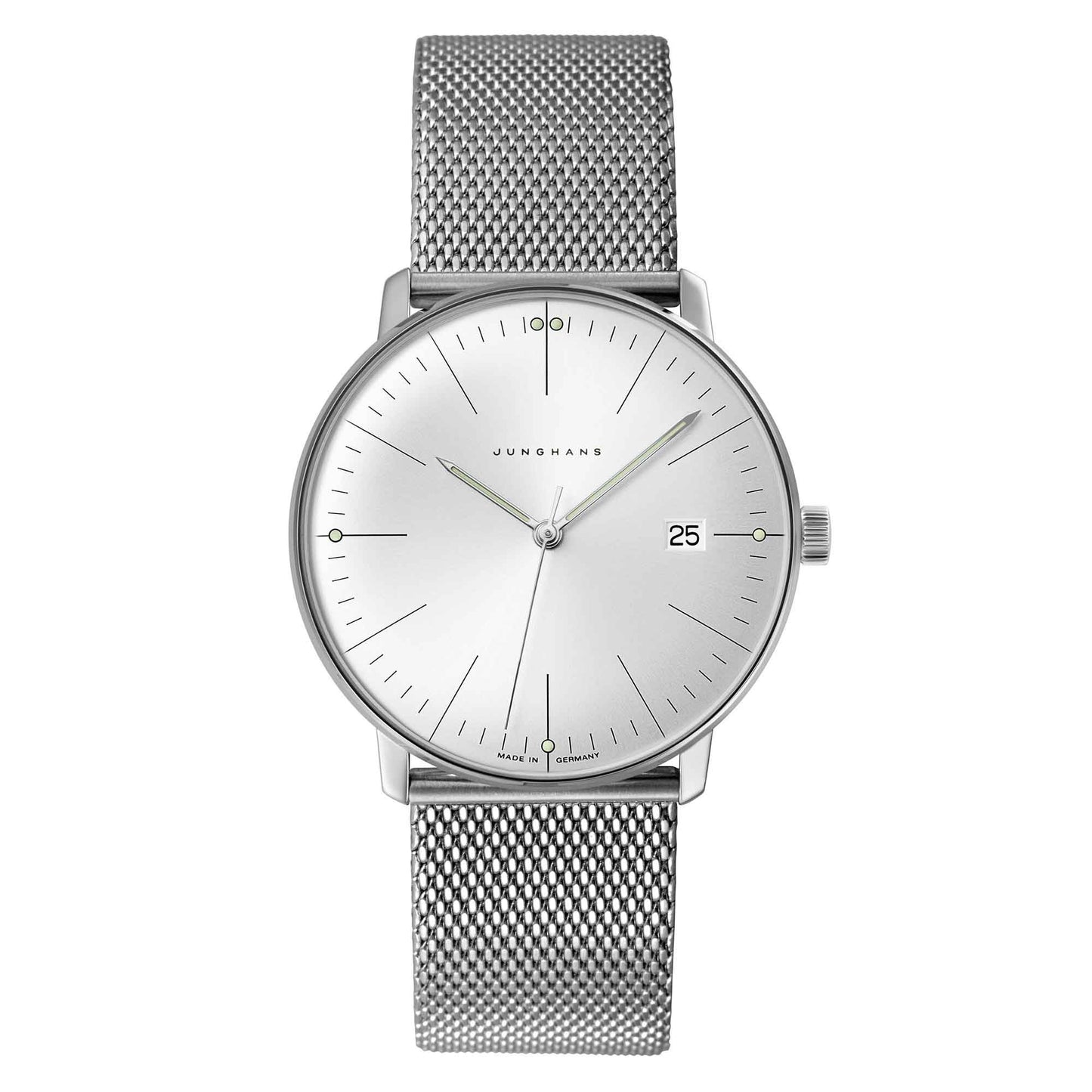 Junghans - Max Bill Quarz, Edelstahl von Junghans (041/4463.44)