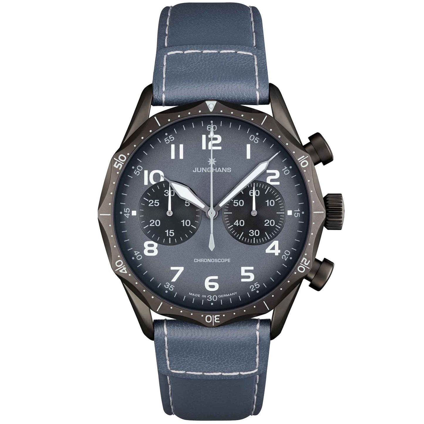 Junghans - Meister Pilot, Leder von Junghans (027/3795.00)