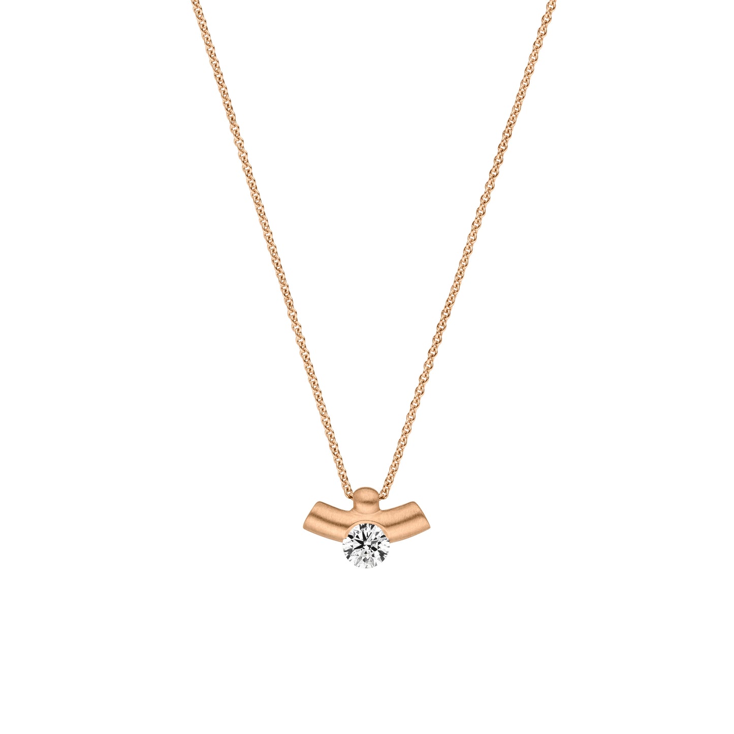 LA LUNA Collier, Roségold • Diamant von Schaffrath (754_2N291_025_RW) LA LUNA Collier, Roségold • Diamant von Schaffrath (754_2N291_025_RW)