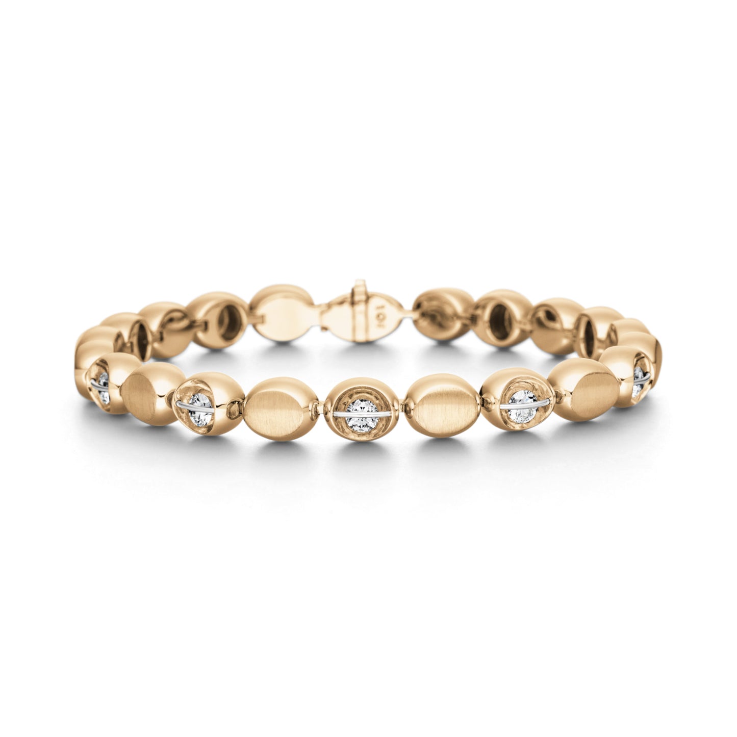 LIBERTÉ Armband, Roségold • Diamant von Schaffrath (751_L1061_140_RW)
