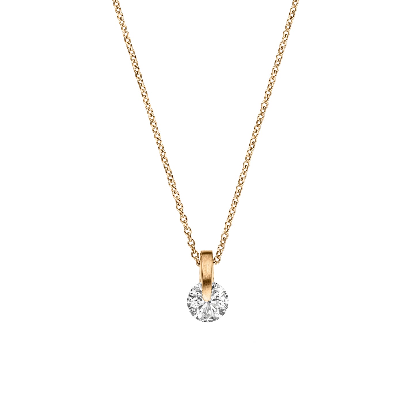 LIBERTÉ Collier, Gelbgold • Diamant von Schaffrath (114_L2N20_050_GW)