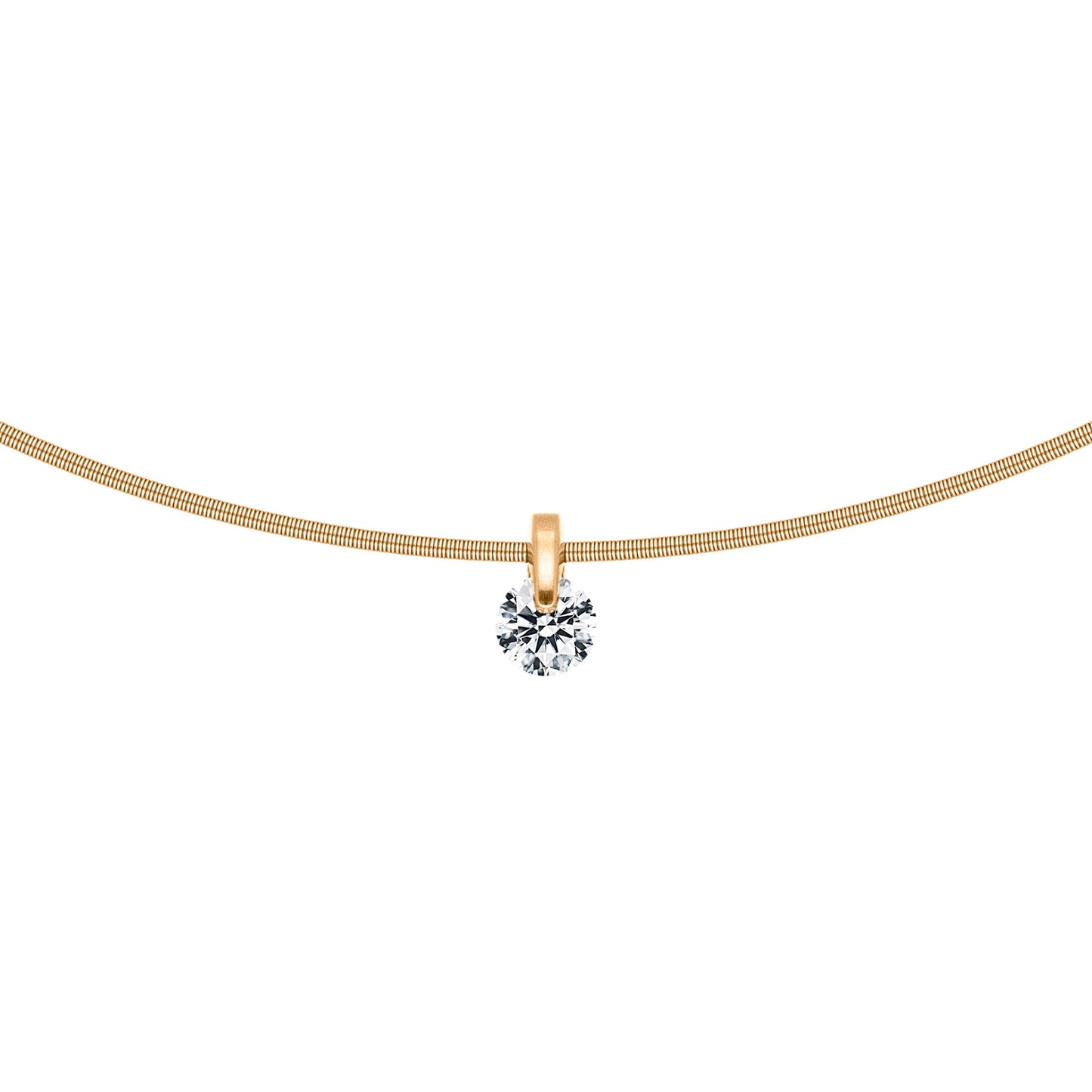 LIBERTÉ Collier, Gelbgold • Diamant von Schaffrath (114_L2N2N_050_GW) LIBERTÉ Collier, Gelbgold • Diamant von Schaffrath (114_L2N2N_050_GW)