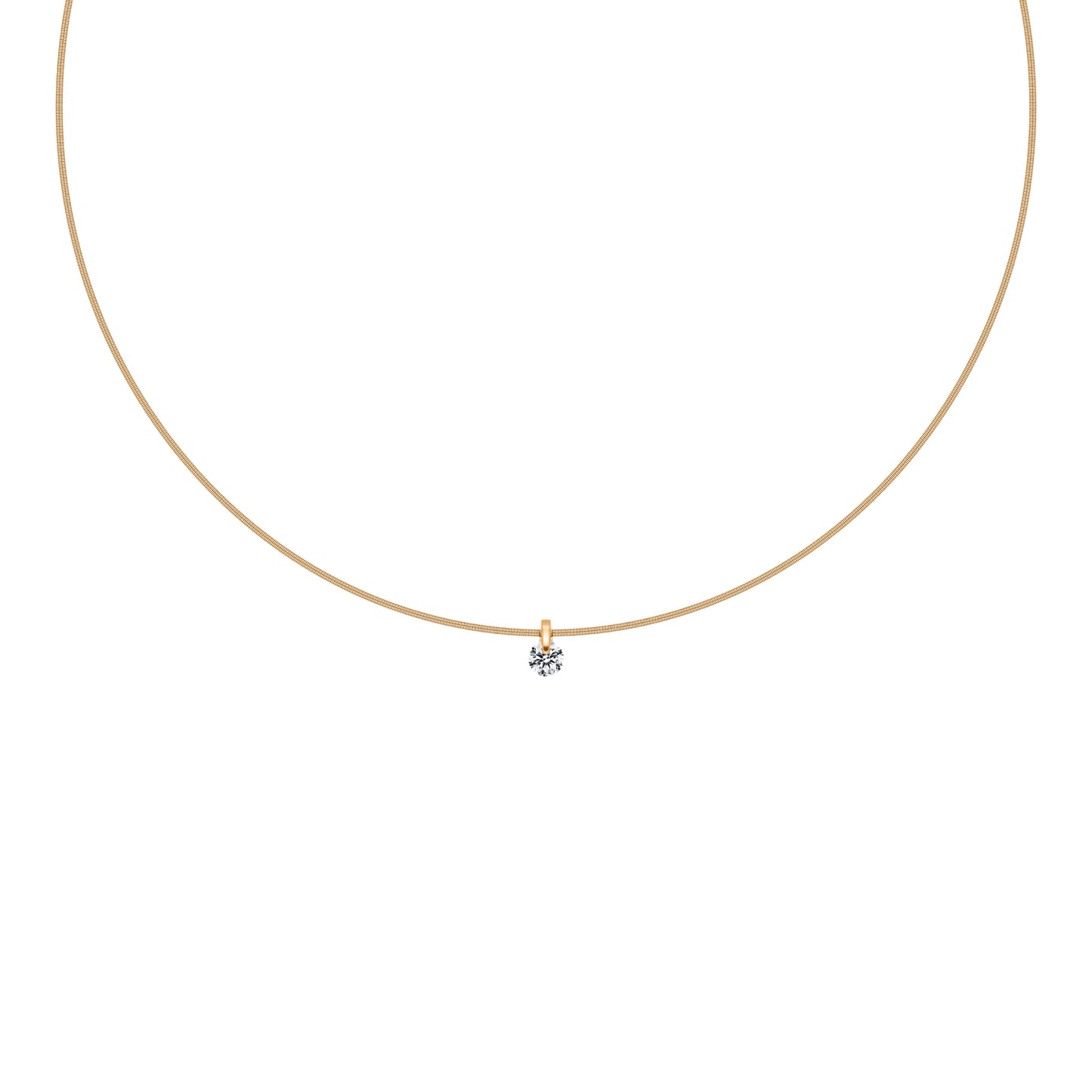 LIBERTÉ Collier, Gelbgold • Diamant von Schaffrath (114_L2N2N_050_GW) LIBERTÉ Collier, Gelbgold • Diamant von Schaffrath (114_L2N2N_050_GW)