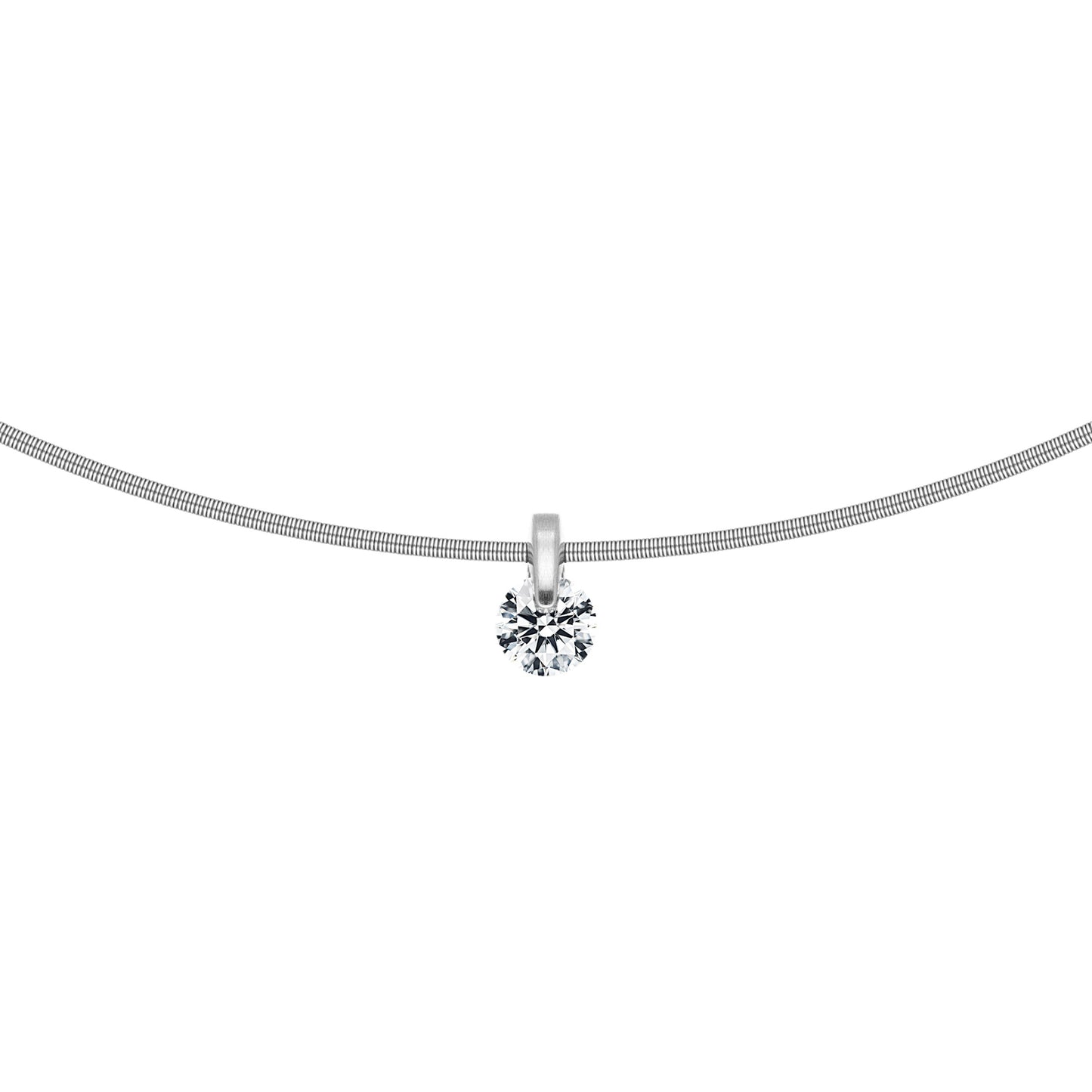 LIBERTÉ Collier, Weißgold • Diamant von Schaffrath (214_L2N2N_050_WW) LIBERTÉ Collier, Weißgold • Diamant von Schaffrath (214_L2N2N_050_WW)