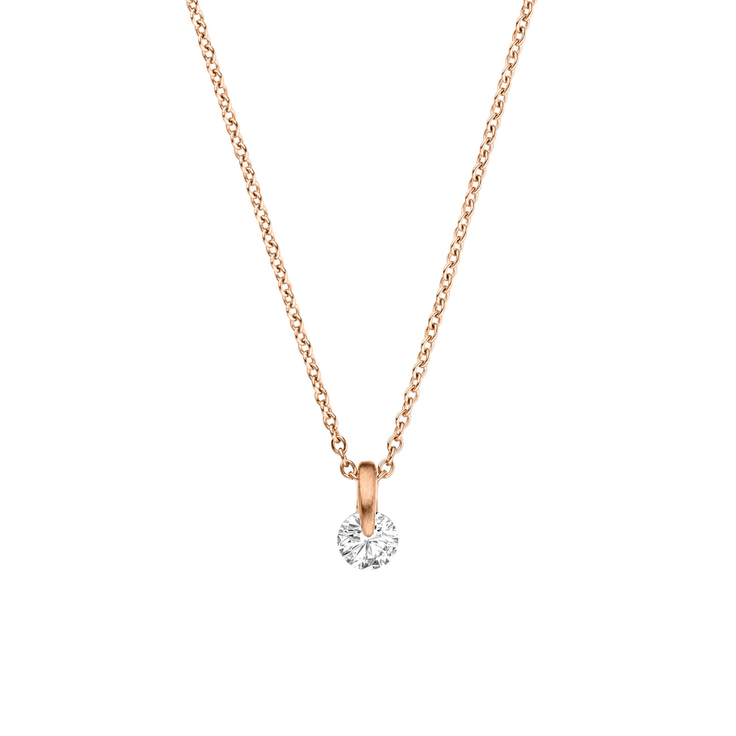 LIBERTÉ Collier, Roségold • Diamant von Schaffrath (754_L2N20_020_RW)