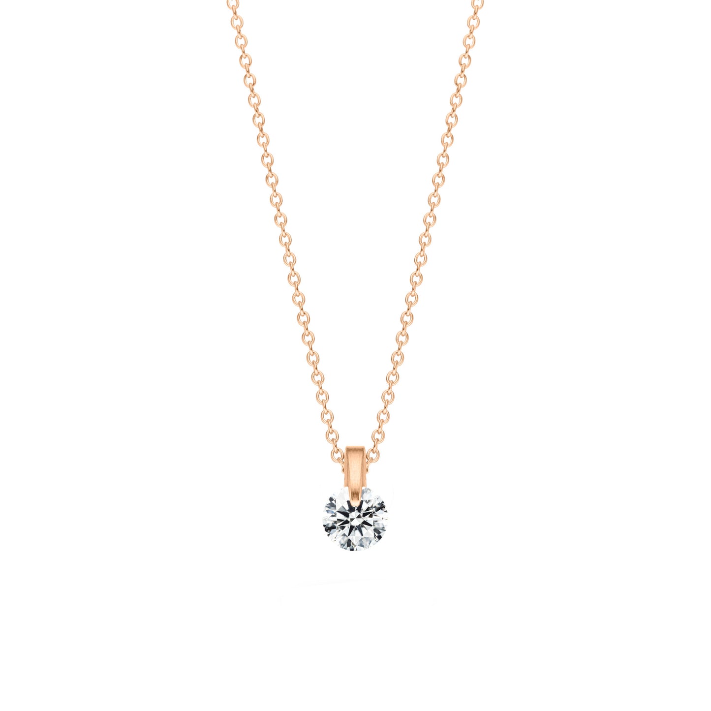 LIBERTÉ Collier, Roségold • Diamant von Schaffrath (754_L2N20_030_RW)