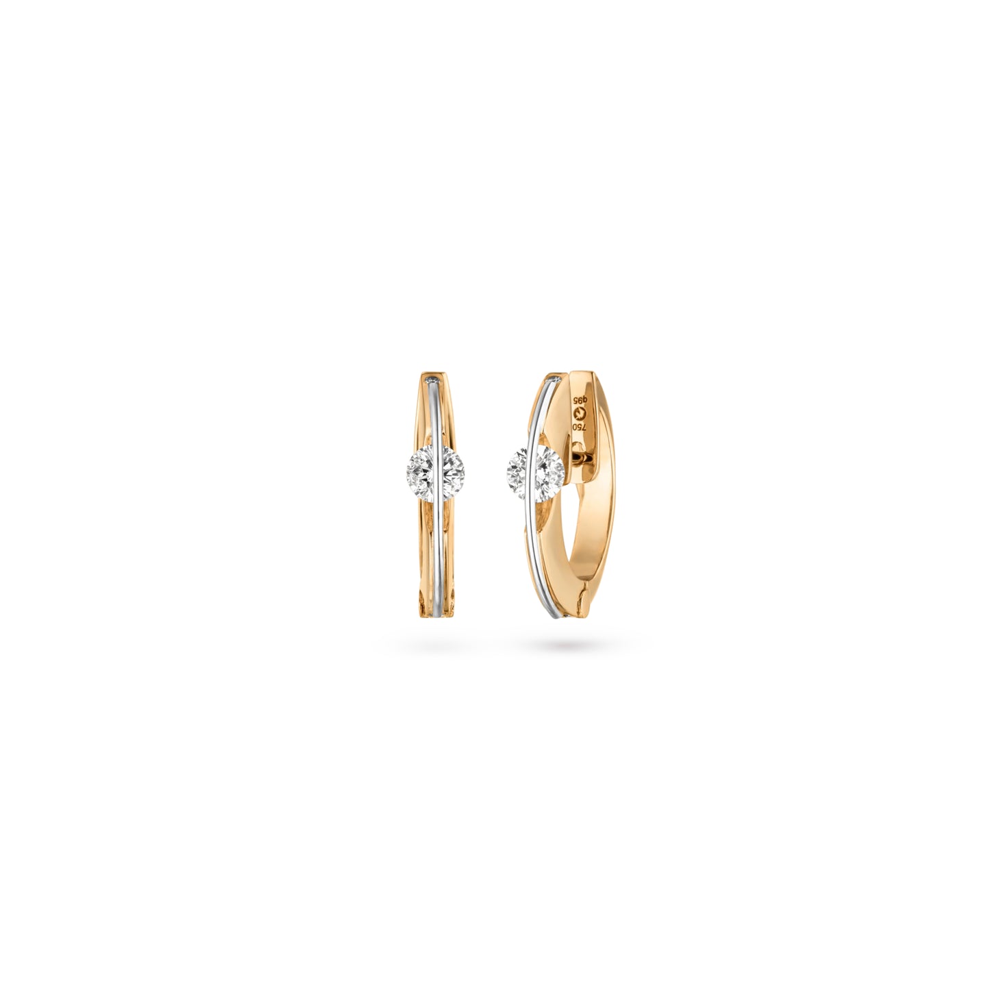 LIBERTÉ Creolen, Gelbgold • Diamant von Schaffrath (117_L1006_60_GW) LIBERTÉ Creolen, Gelbgold • Diamant von Schaffrath (117_L1006_60_GW)
