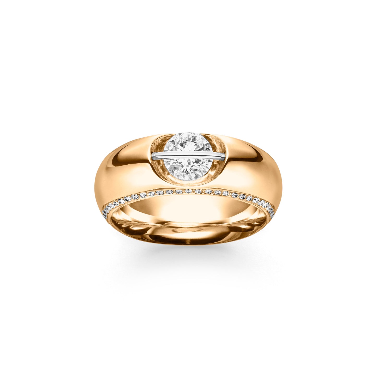 LIBERTÉ Diamantring, Gelbgold • Diamant von Schaffrath (118_L1062_70_GW) LIBERTÉ Diamantring, Gelbgold • Diamant von Schaffrath (118_L1062_70_GW)
