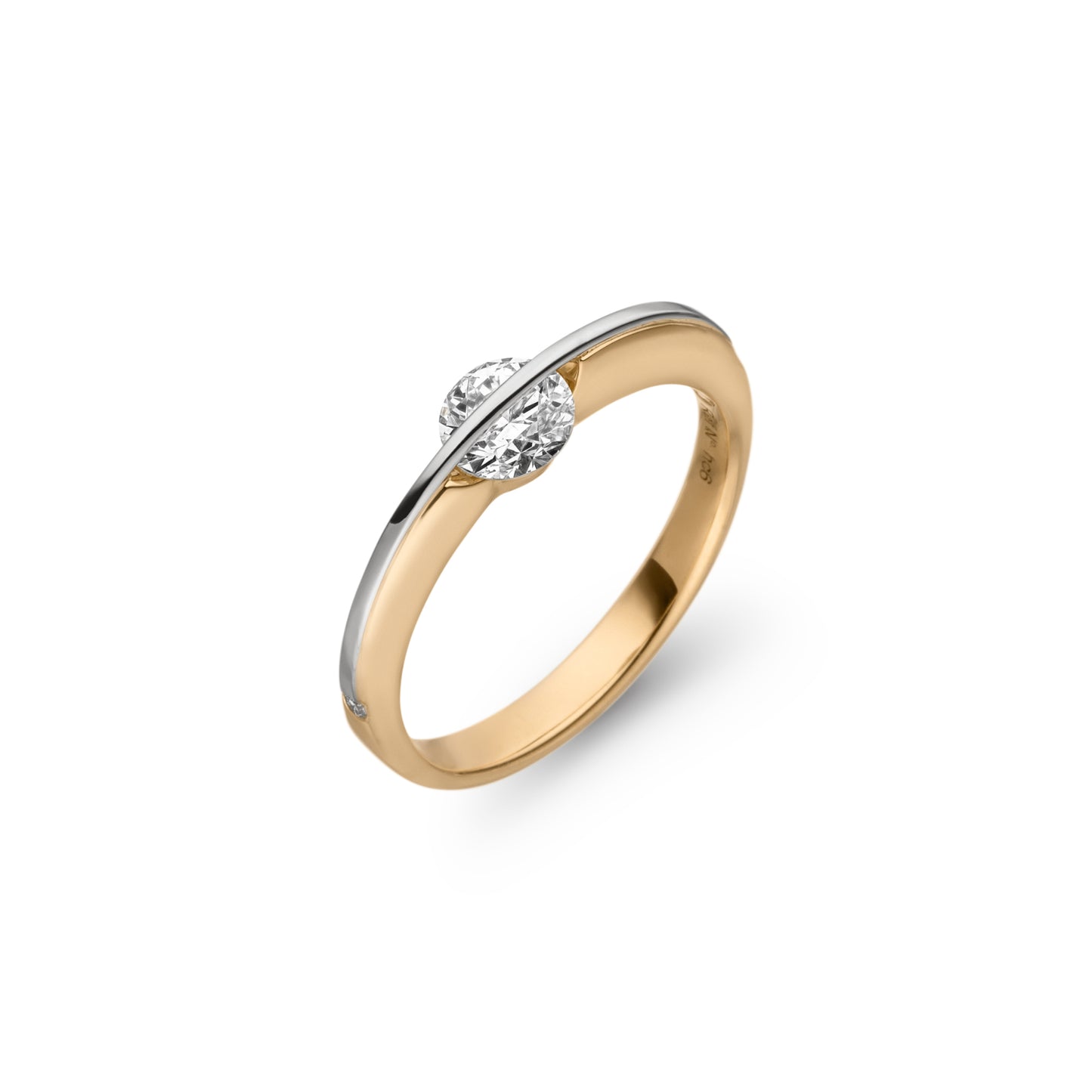 LIBERTÉ Diamantring, Gelbgold • Diamant von Schaffrath (118_LN001_50_GW) LIBERTÉ Diamantring, Gelbgold • Diamant von Schaffrath (118_LN001_50_GW)