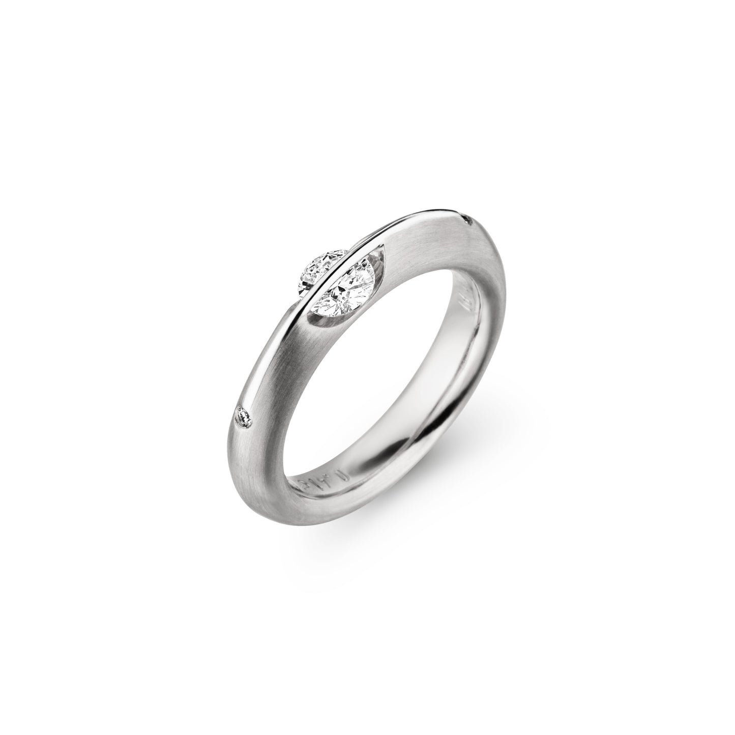 LIBERTÉ Diamantring, Weißgold • Diamant von Schaffrath (218_L1029_40_WW) LIBERTÉ Diamantring, Weißgold • Diamant von Schaffrath (218_L1029_40_WW)