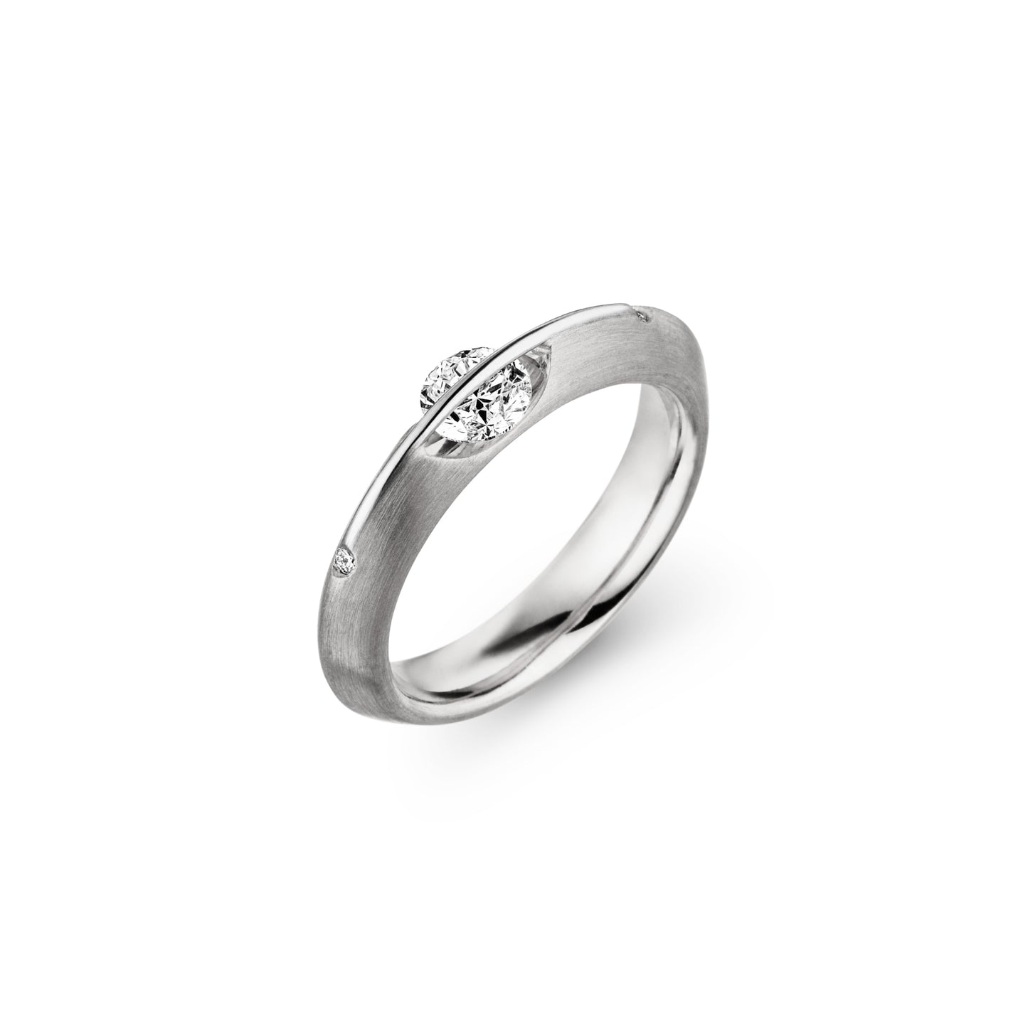 LIBERTÉ Diamantring, Weißgold • Diamant von Schaffrath (218_L1029_50_WW) LIBERTÉ Diamantring, Weißgold • Diamant von Schaffrath (218_L1029_50_WW)
