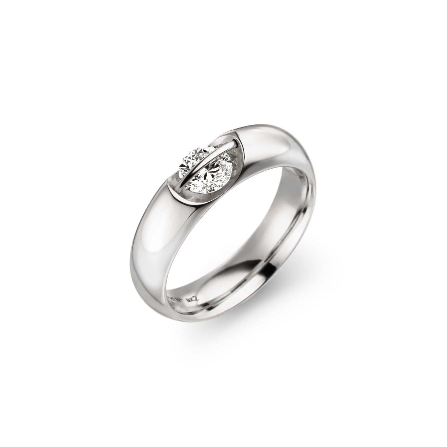 LIBERTÉ Diamantring, Weißgold • Diamant von Schaffrath (218_L1061_50_WW) LIBERTÉ Diamantring, Weißgold • Diamant von Schaffrath (218_L1061_50_WW)