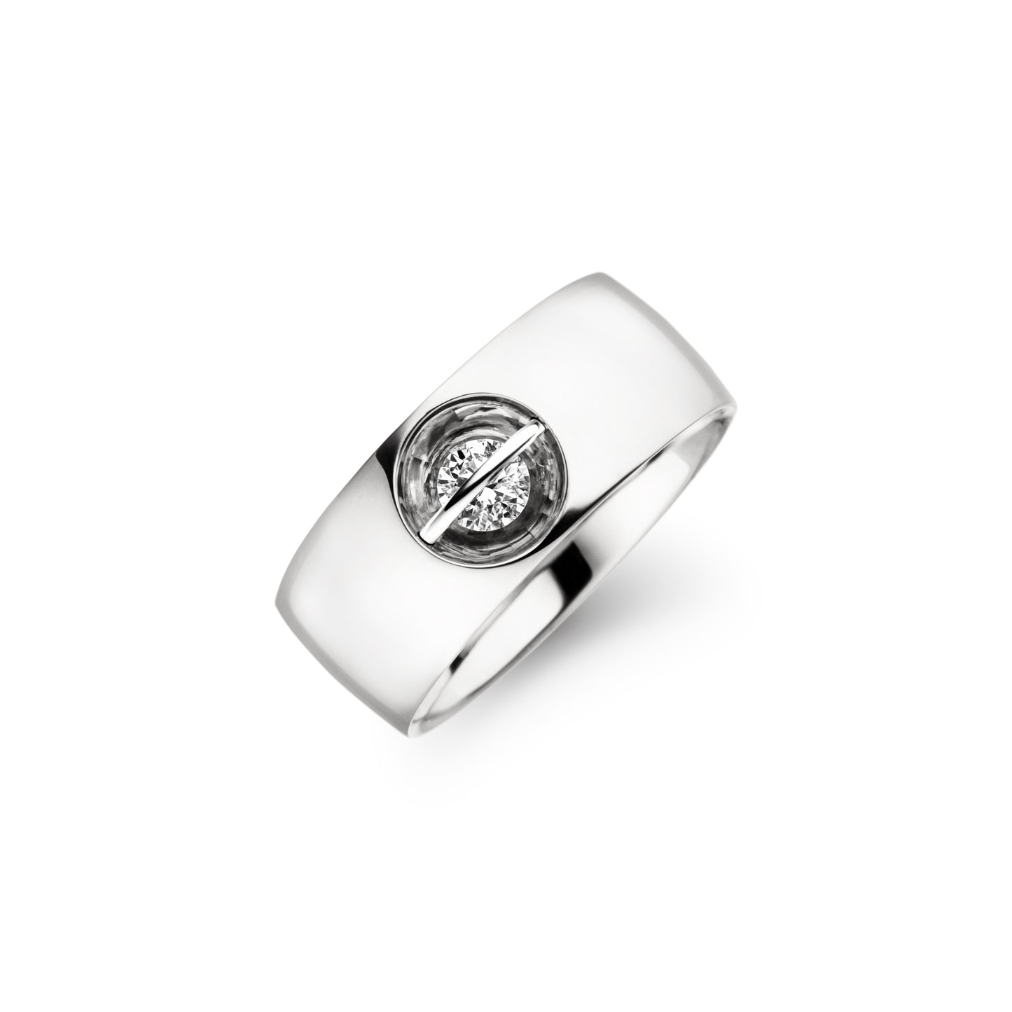 LIBERTÉ Diamantring, Weißgold • Diamant von Schaffrath (218_L1063_20_WW) LIBERTÉ Diamantring, Weißgold • Diamant von Schaffrath (218_L1063_20_WW)