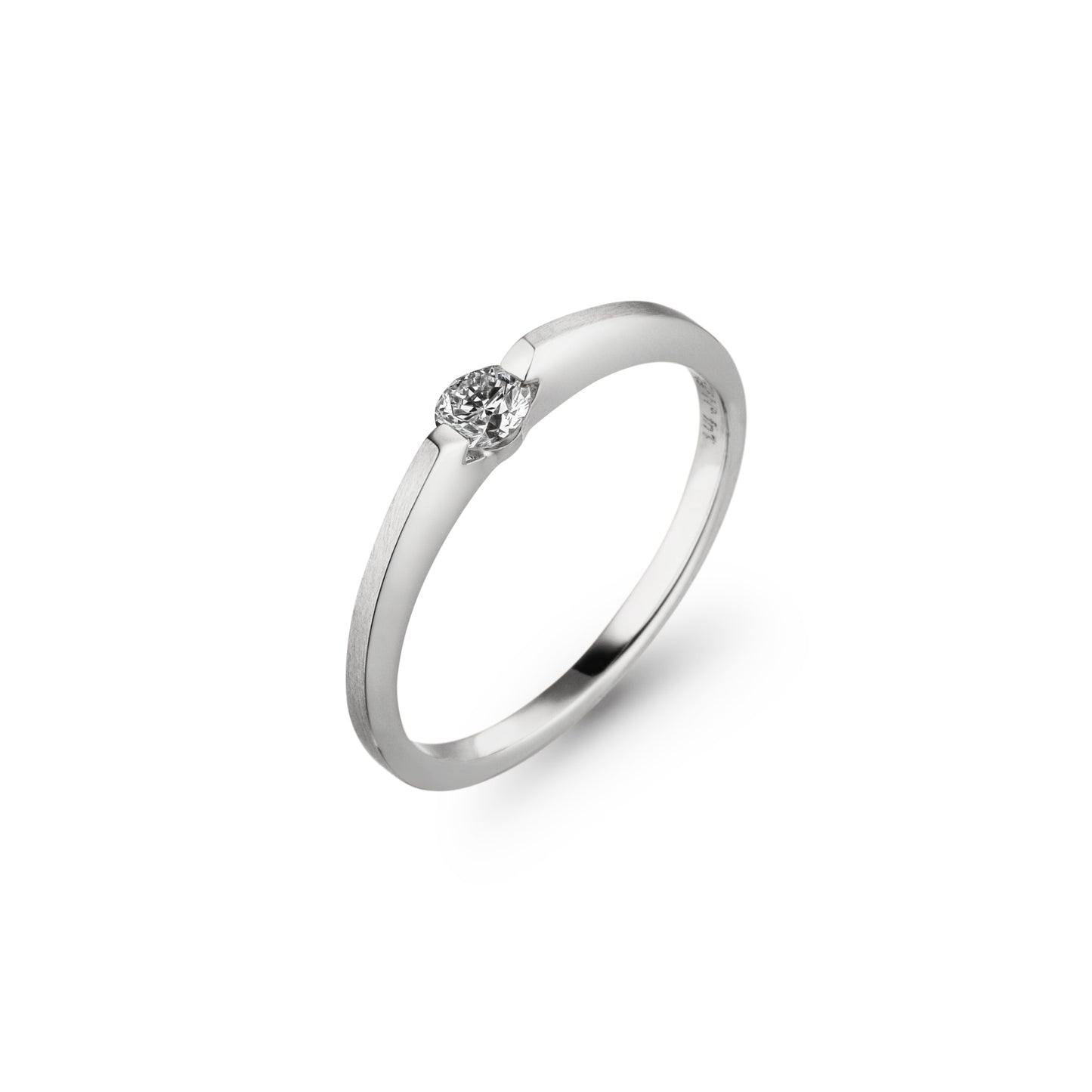 LIBERTÉ Diamantring, Weißgold • Diamant von Schaffrath (218_L2N20_020_WW) LIBERTÉ Diamantring, Weißgold • Diamant von Schaffrath (218_L2N20_020_WW)