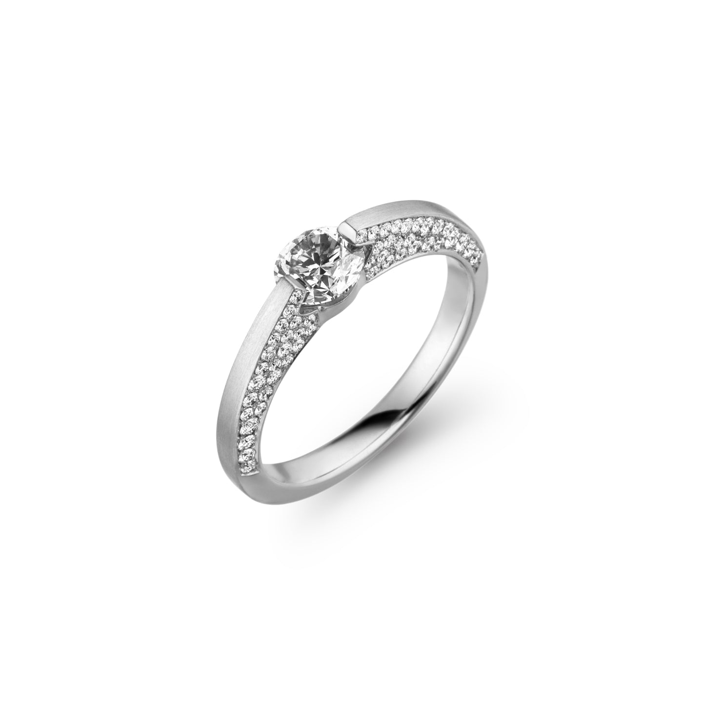 LIBERTÉ Diamantring, Weißgold • Diamant von Schaffrath (218_L2N23_070_WW) LIBERTÉ Diamantring, Weißgold • Diamant von Schaffrath (218_L2N23_070_WW)