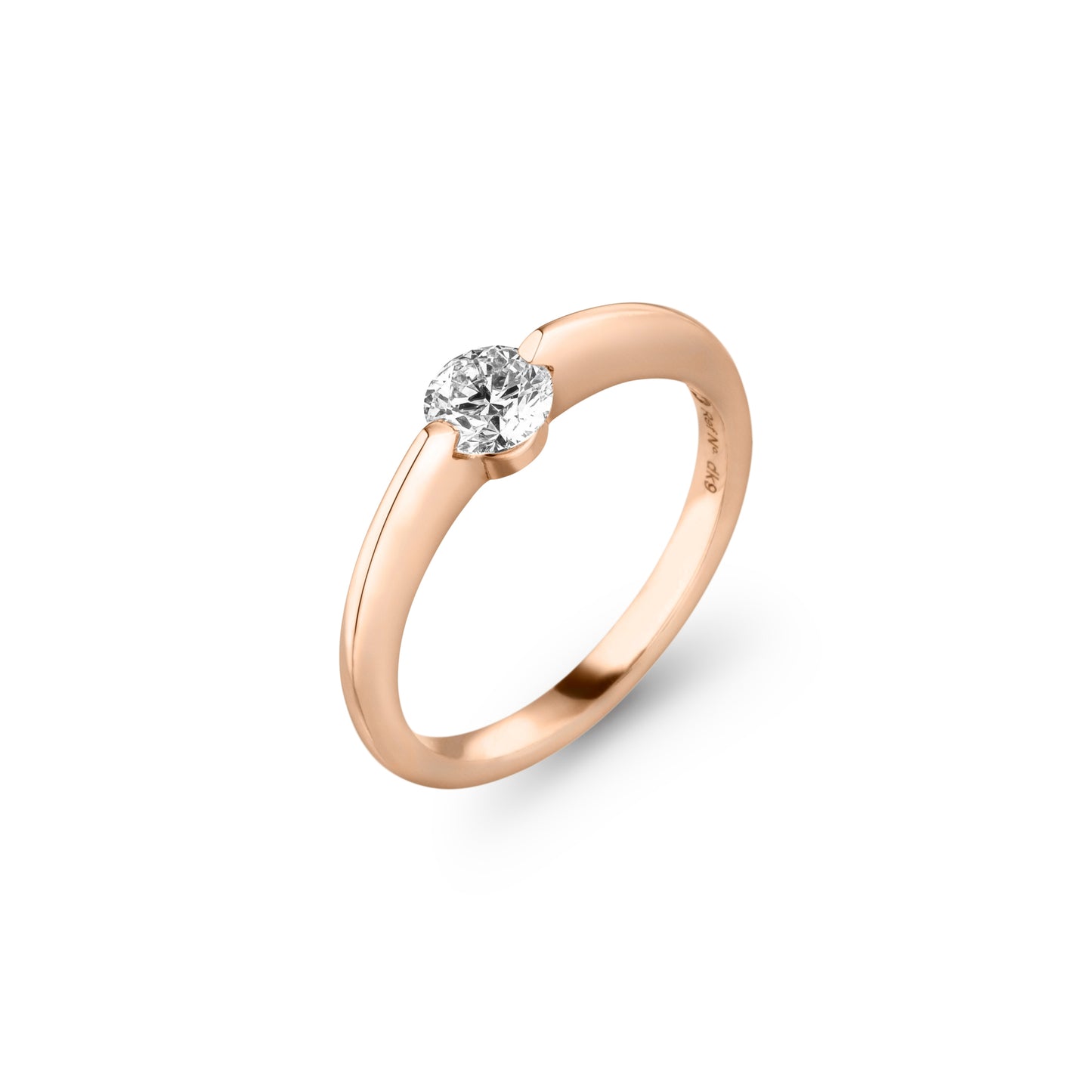 LIBERTÉ Diamantring, Roségold • Diamant von Schaffrath (758_L2N30_050_RW)