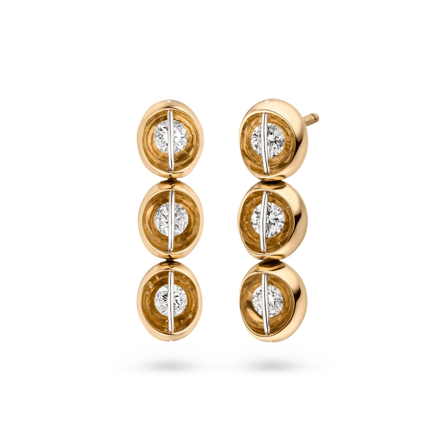 LIBERTÉ Ohrhänger, Gelbgold • Diamant von Schaffrath (117_L1061_OH_080_GW) LIBERTÉ Ohrhänger, Gelbgold • Diamant von Schaffrath (117_L1061_OH_080_GW)