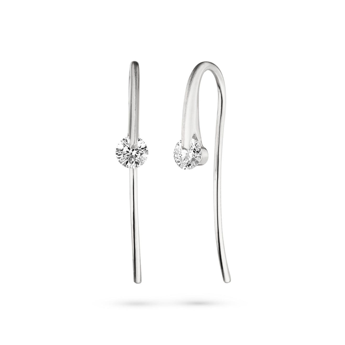 LIBERTÉ Ohrhänger, Weißgold • Diamant von Schaffrath (217_L202H_040_WW) LIBERTÉ Ohrhänger, Weißgold • Diamant von Schaffrath (217_L202H_040_WW)