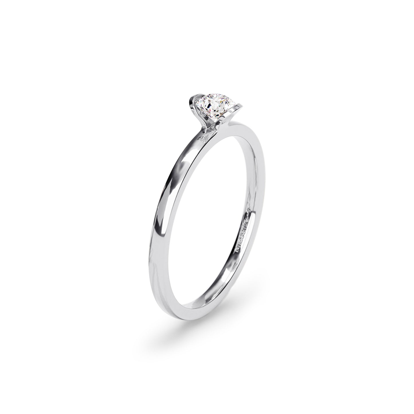 Lily Ring, Platin • Diamant von Niessing (N381962-0.18ct-gloss-pt)