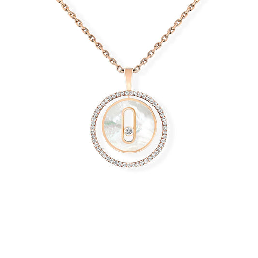 Lucky Move Kette KM Perlmutt, Roségold • Diamant • Perlmutt von Messika (11650-PG)