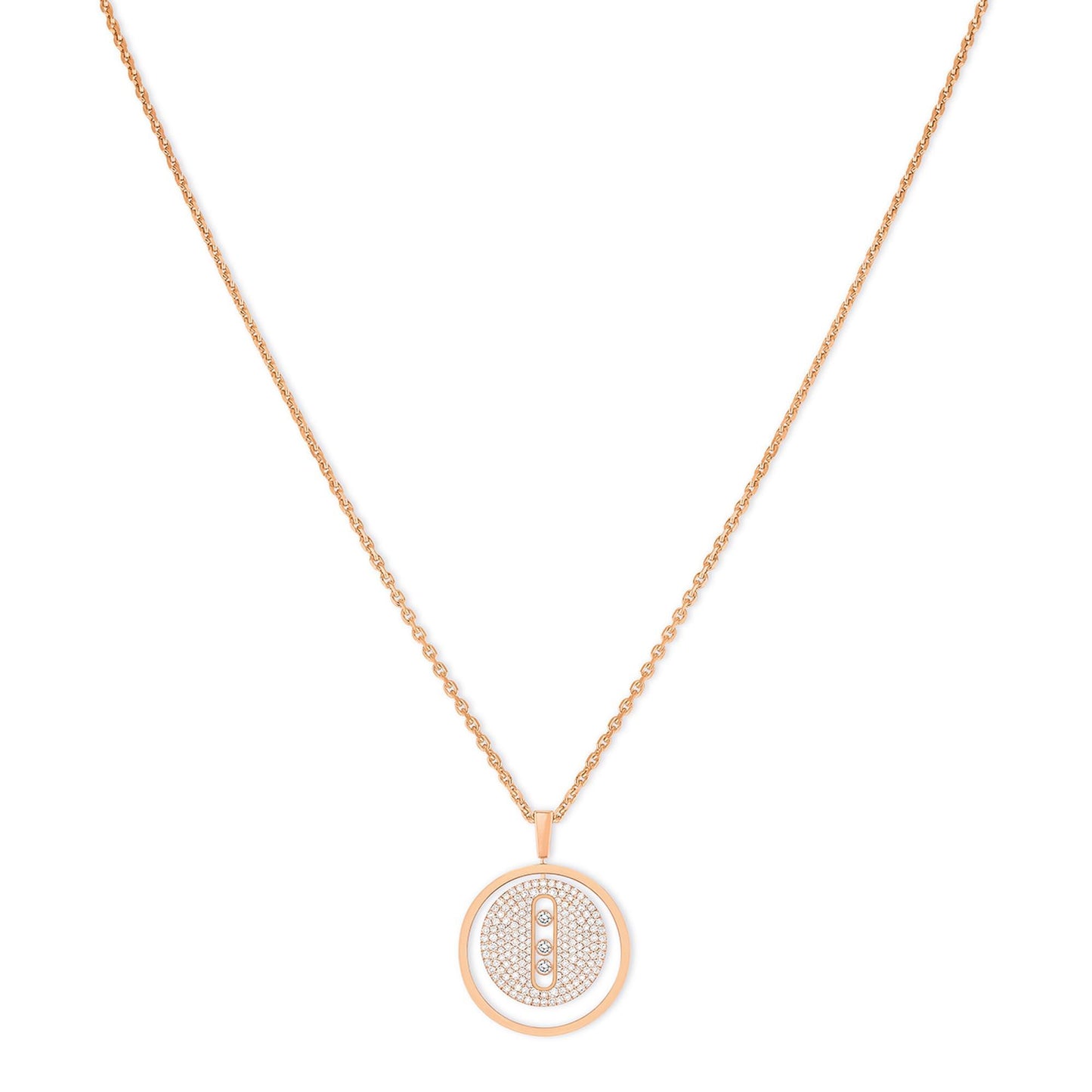 Lucky Move MM Pavé Collier • Diamant von Messika (07395-PG)