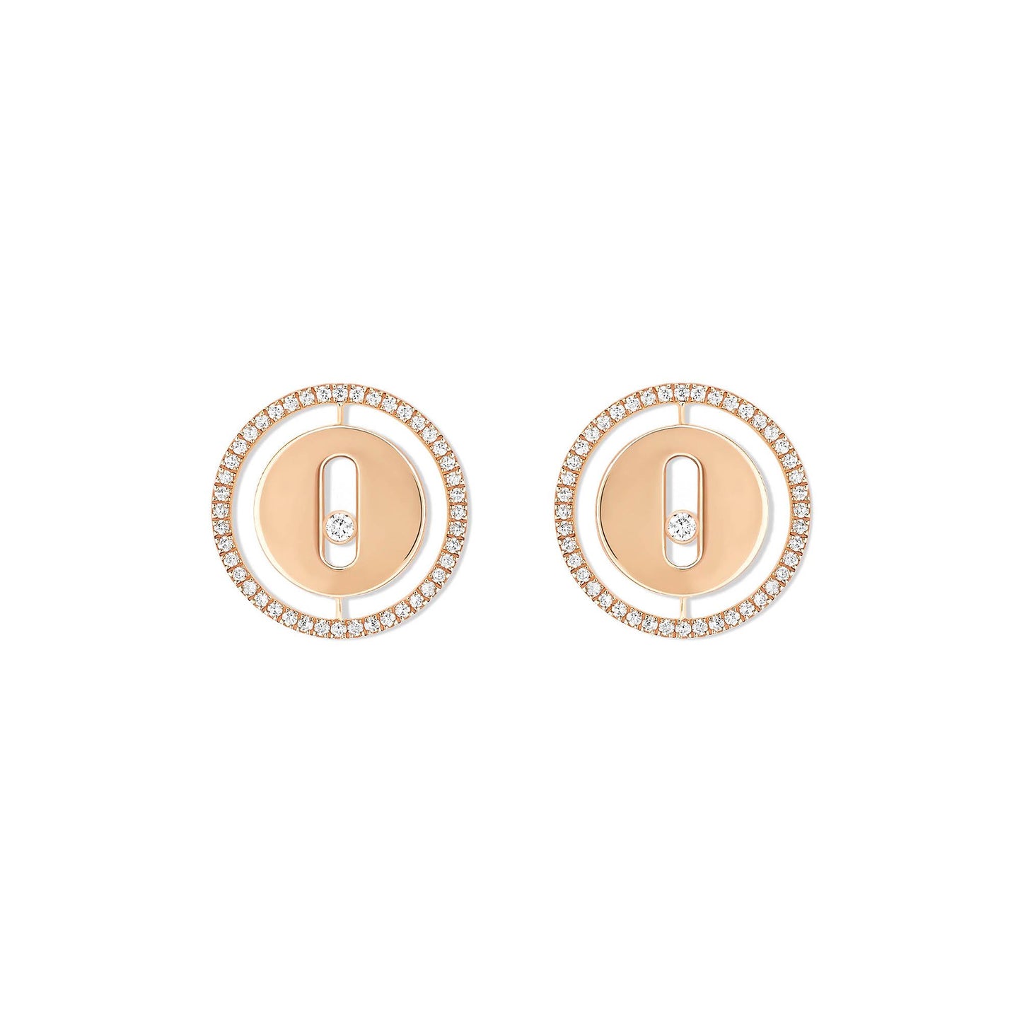 Lucky Move Ohrstecker, Roségold • Diamant von Messika (11571-PG)