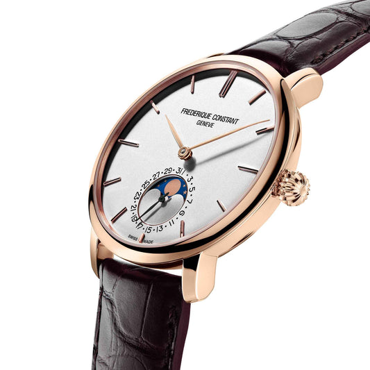 Manufacture Slimline Moonphase, Leder von Frédérique Constant (FC-705V4S4)