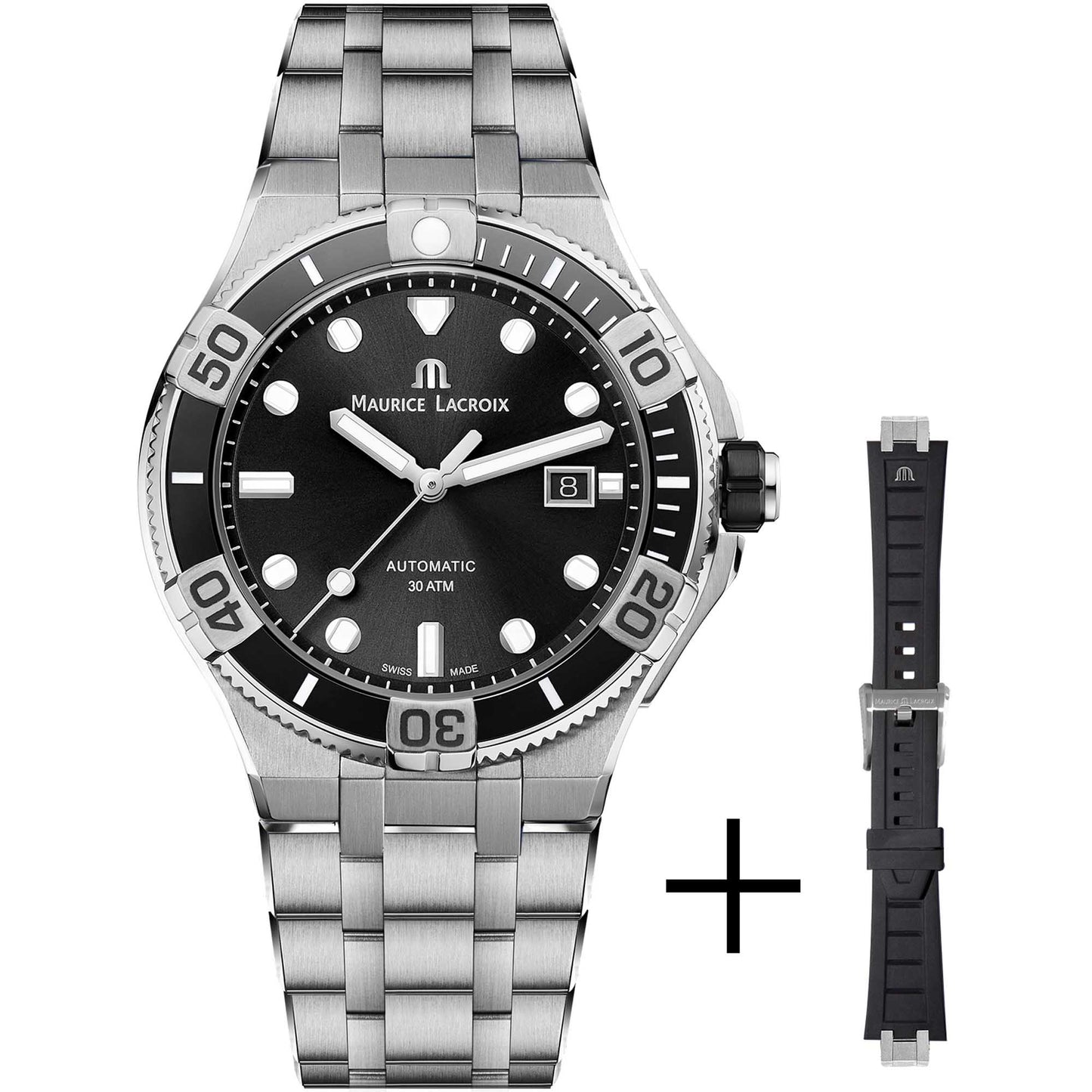 Aikon Venturer 43mm, Edelstahl von Maurice Lacroix (AI6058-SS002-330-2)