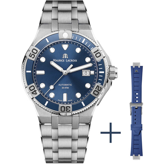 Aikon Venturer 43mm, Edelstahl von Maurice Lacroix (AI6058-SS002-430-2)