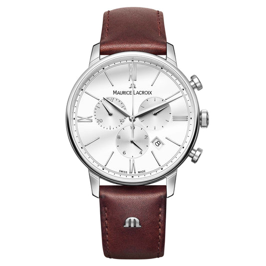 Eliros Chronograph 40 mm, Leder von Maurice Lacroix (EL1098-SS001-112-1)