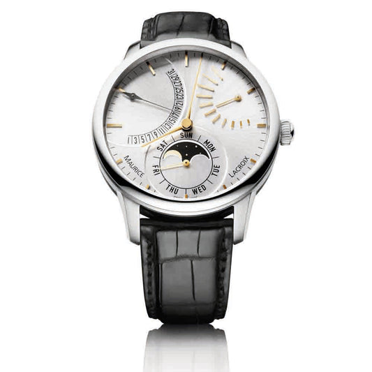 Masterpiece Lune Retrograde, Leder • Diamant von Maurice Lacroix (MP6528-SS001-130-1)