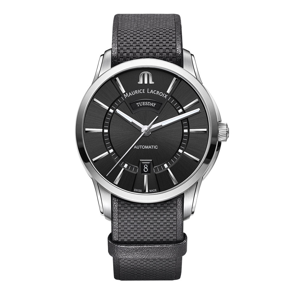 Pontos Day Date, Leder • Diamant von Maurice Lacroix (PT6358-SS001-330-2)