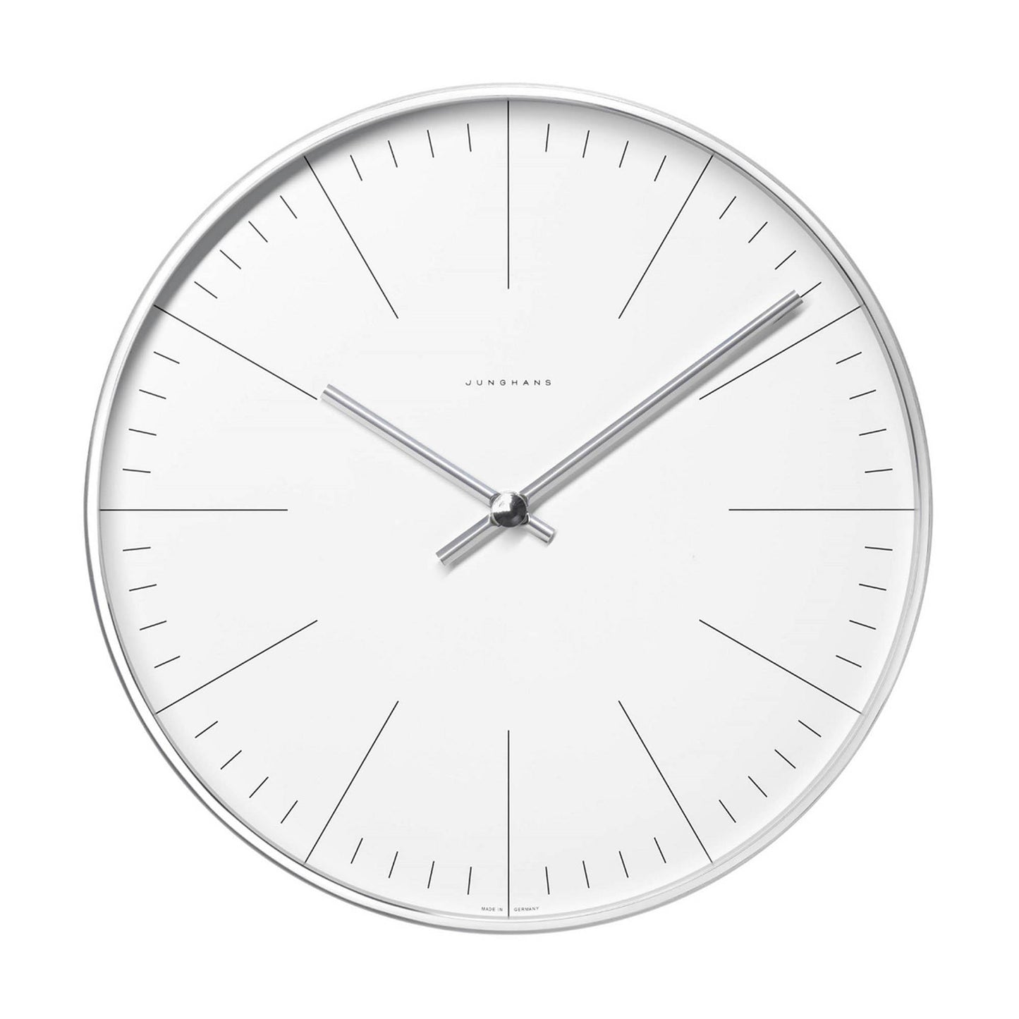 max bill Wanduhr 22cm, Aluminium von Junghans (367/6049.00) max bill Wanduhr 22cm, Aluminium von Junghans (367/6049.00)