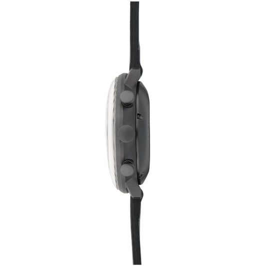 max bill Chronoscope, Datum Englisch, Edelstahl von Junghans (27/4008.03)