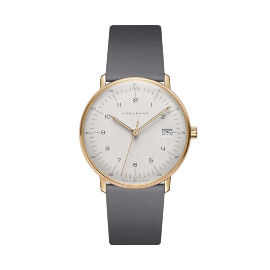 max bill Damen, Leder von Junghans (47/7854.04)