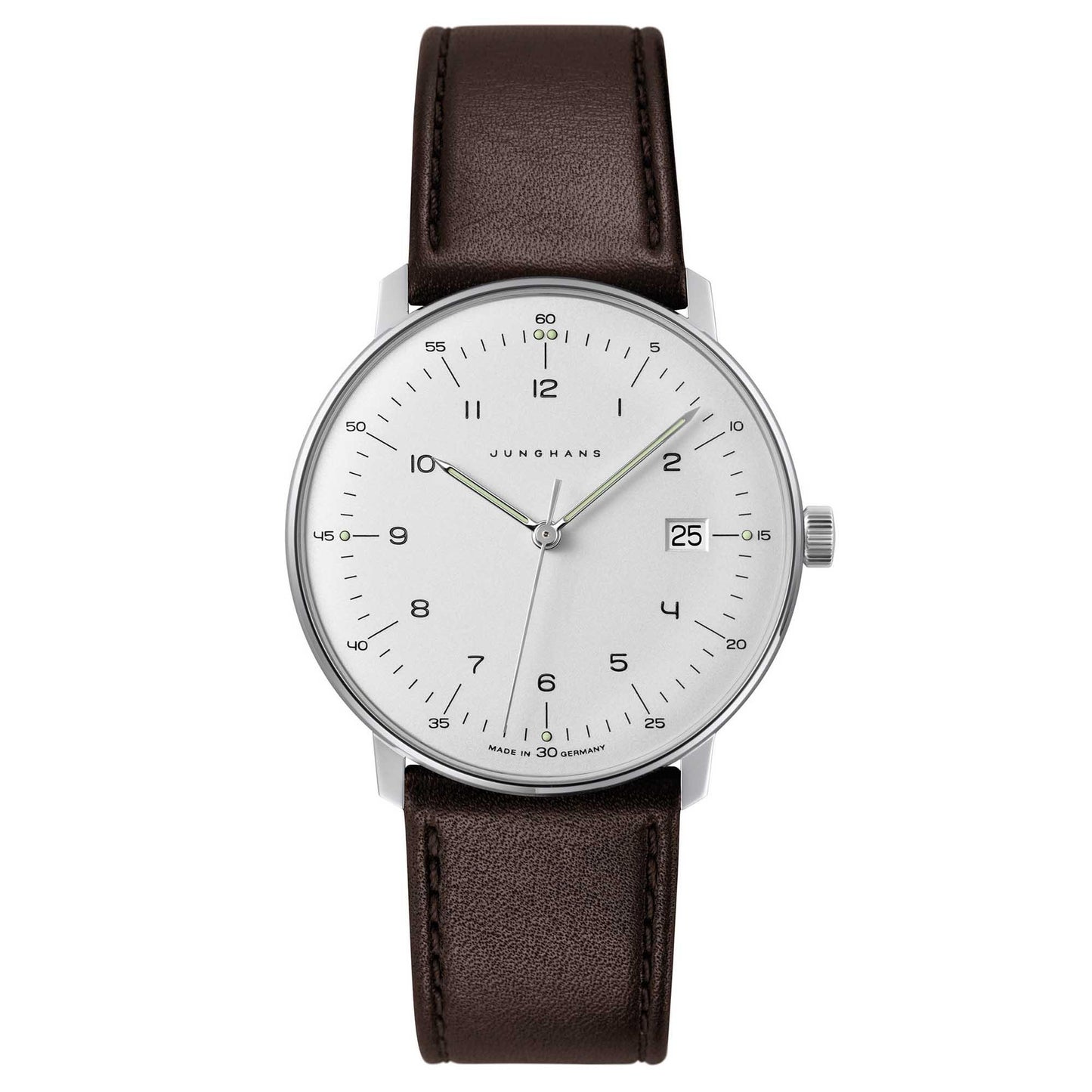 max bill Quarz, Leder von Junghans (41/4461.04) max bill Quarz, Leder von Junghans (41/4461.04)