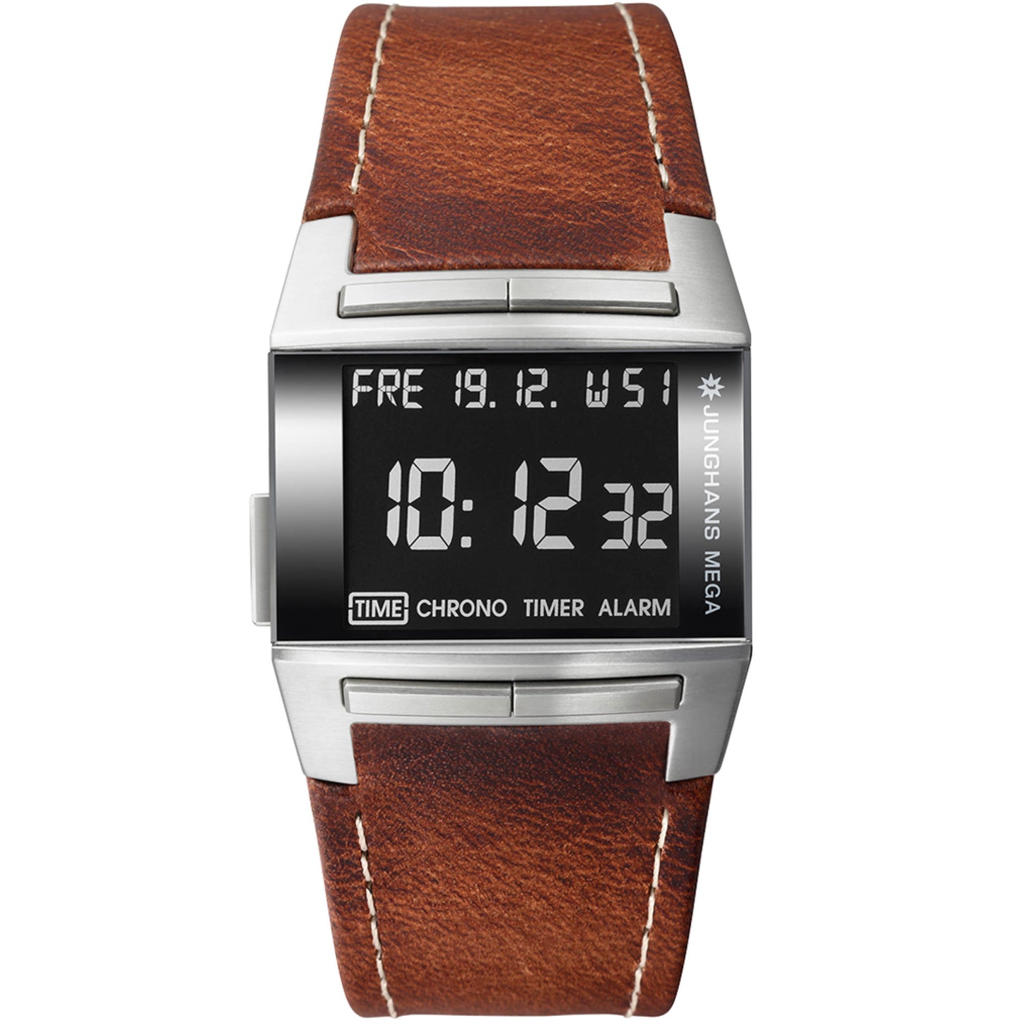 Mega 1000, Edelstahl von Junghans (26/4300.00) Mega 1000, Edelstahl von Junghans (26/4300.00)