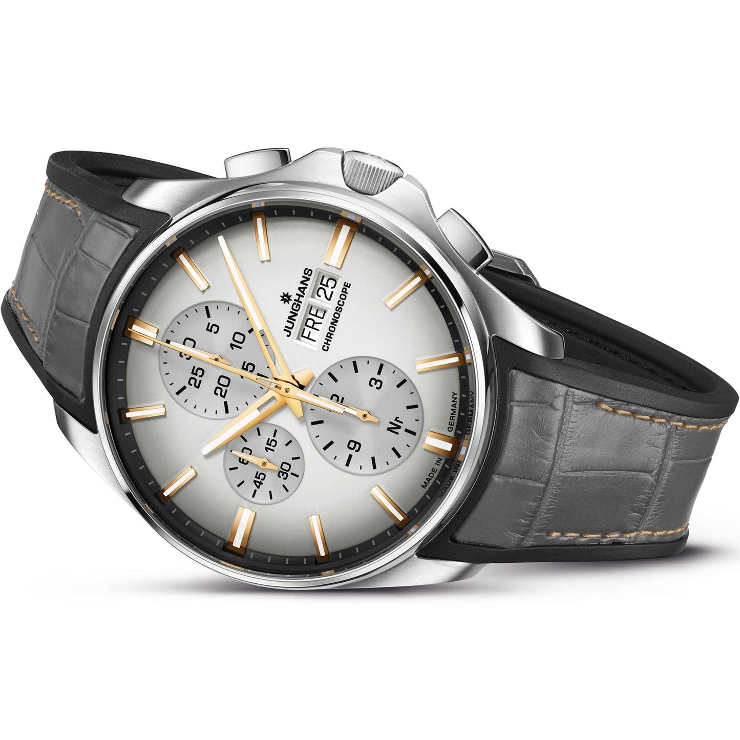 Meister S Chronoscope Platin Edition 160, Platin von Junghans (27/9102.00) Meister S Chronoscope Platin Edition 160, Platin von Junghans (27/9102.00)