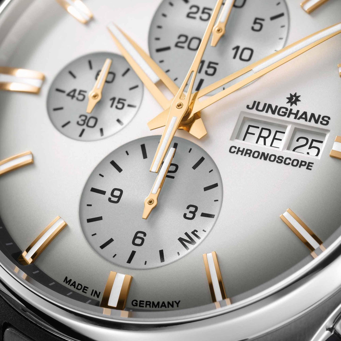 Meister S Chronoscope Platin Edition 160, Platin von Junghans (27/9102.00) Meister S Chronoscope Platin Edition 160, Platin von Junghans (27/9102.00)